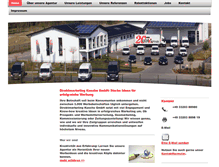 Tablet Screenshot of direktmarketing-kusche.de